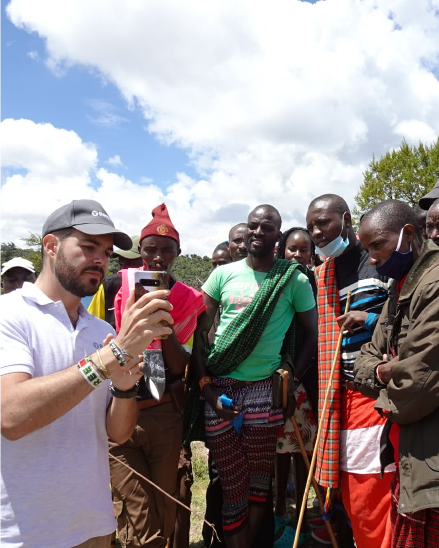 Baotree Team engaging with the Community