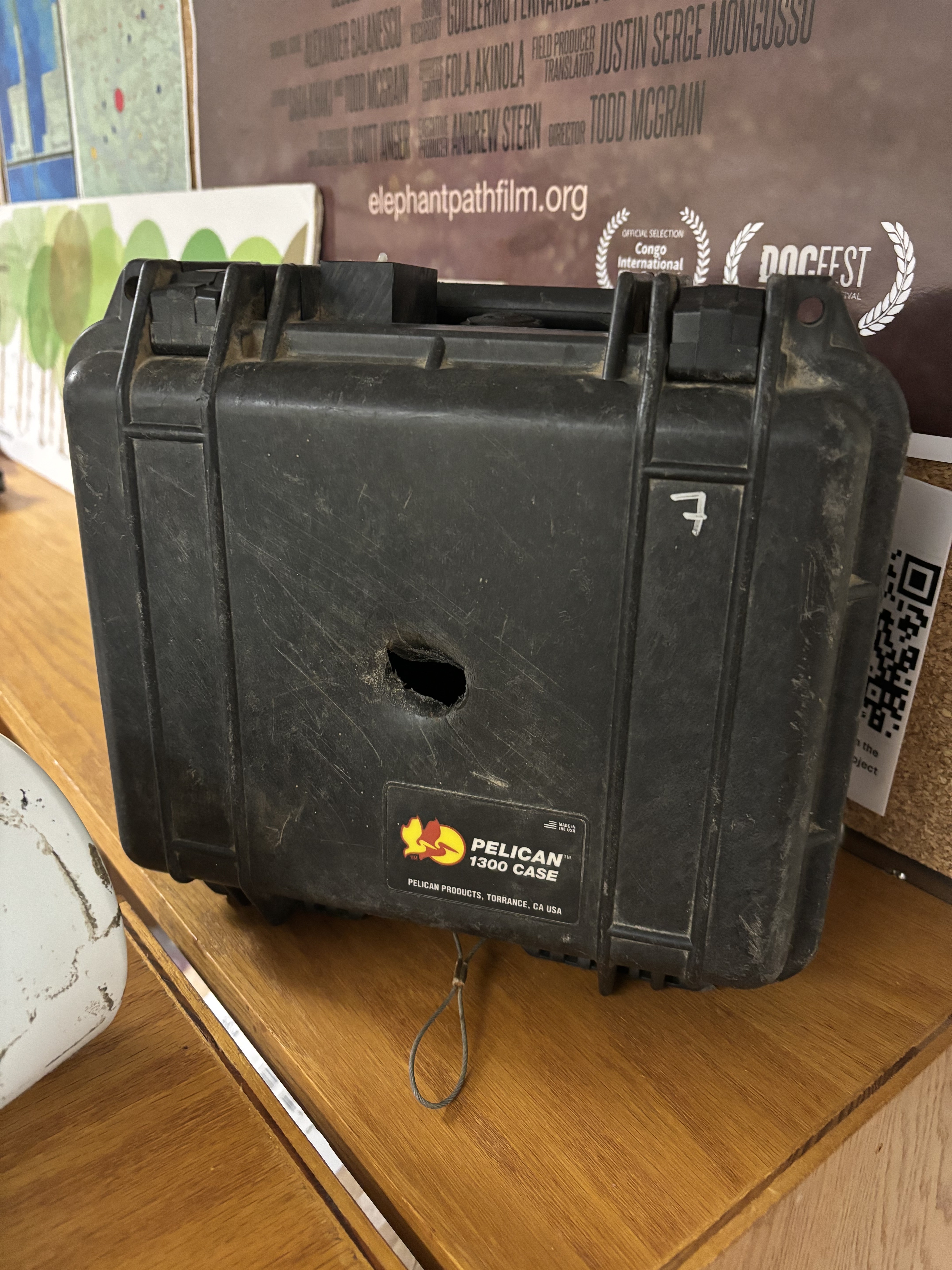 Broken Pelican Case