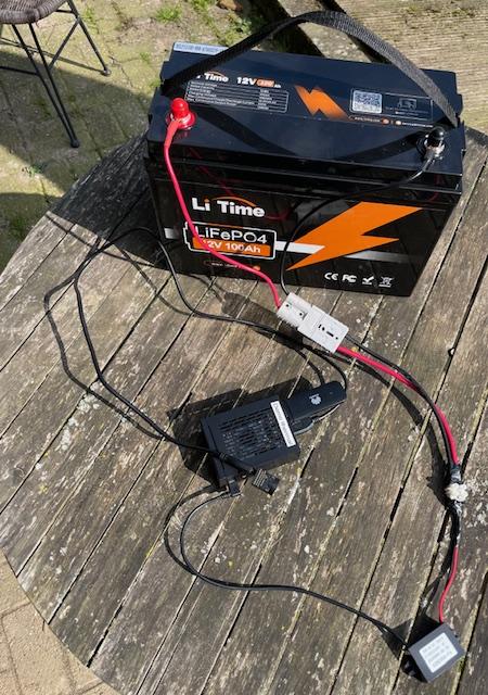 Battery powered SBTS system
